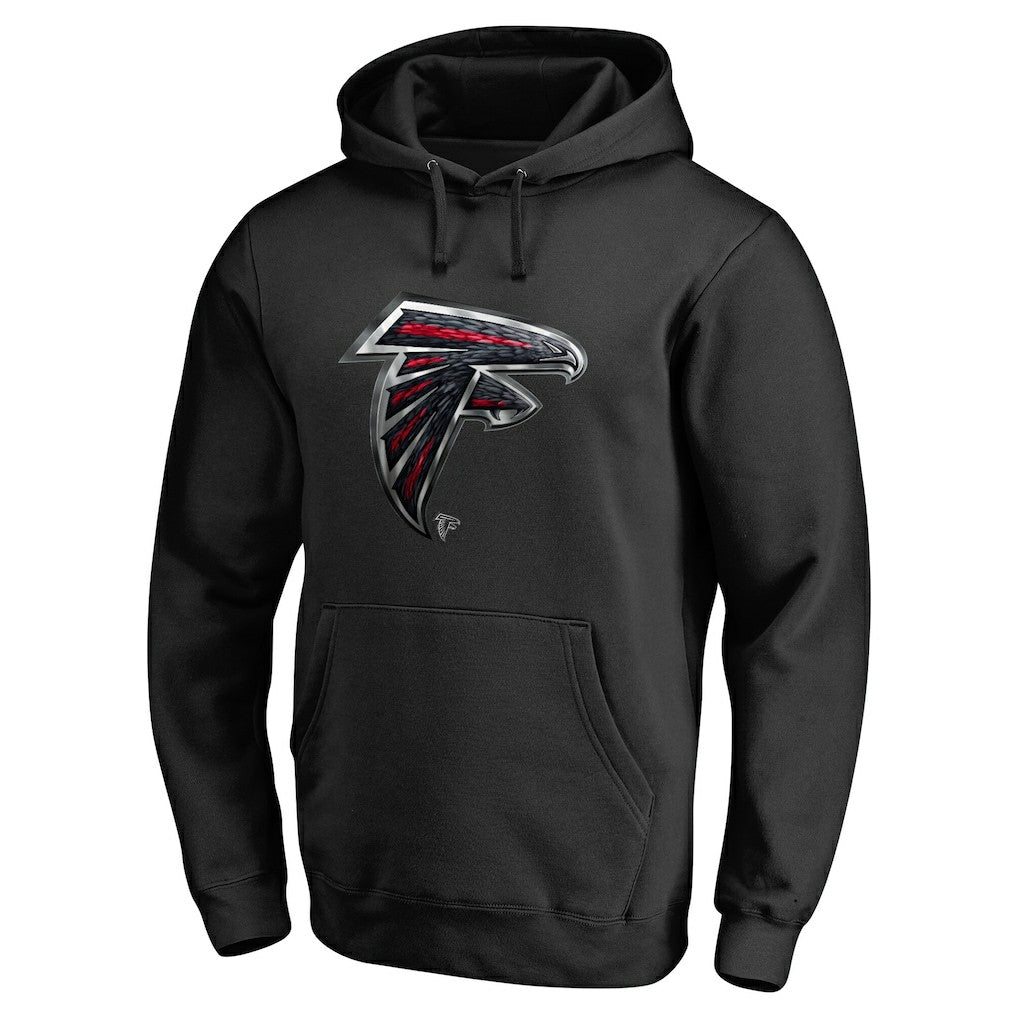 Atlanta Falcons  Personalized Midnight Mascot Pullover Hoodie