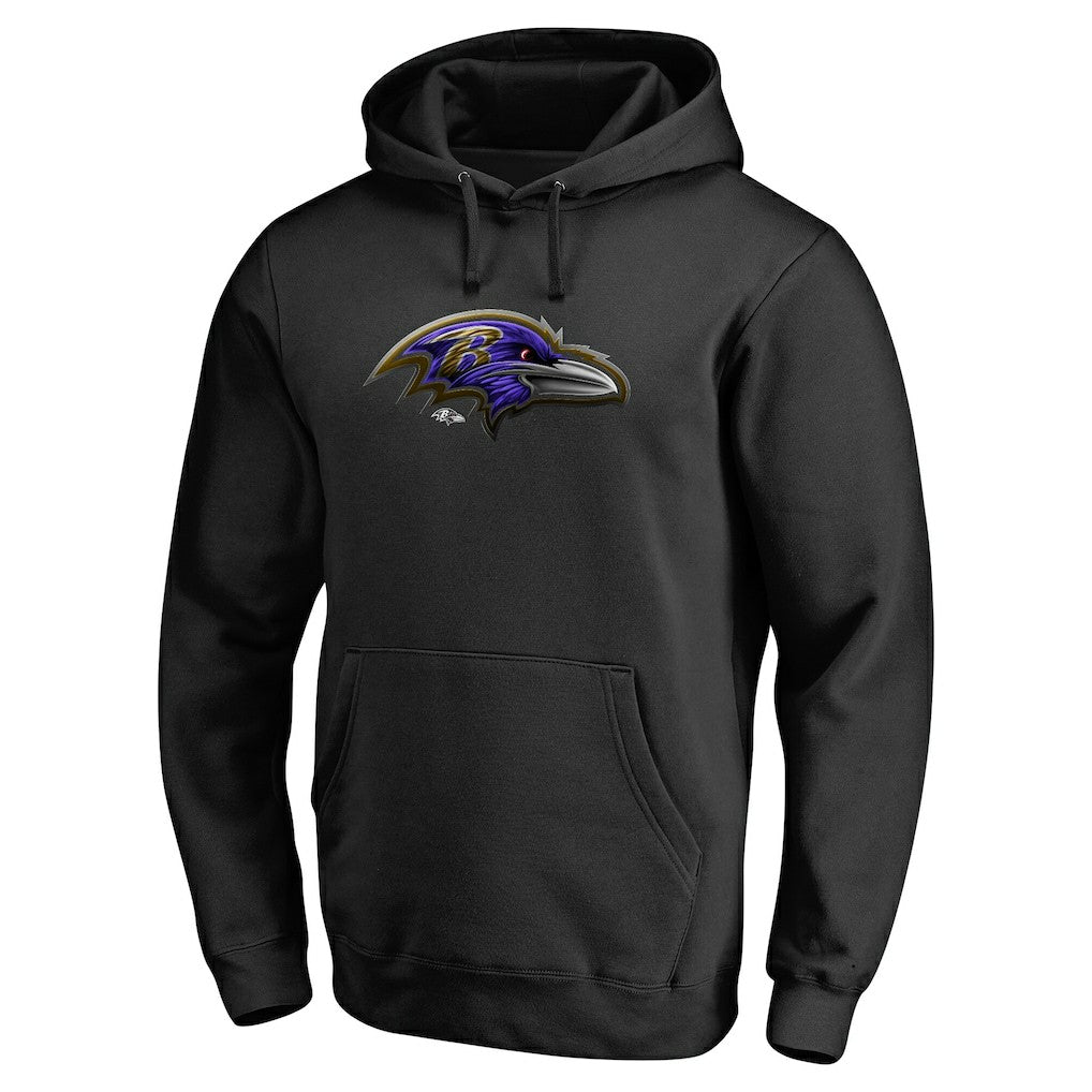 Baltimore Ravens  Personalized Midnight Mascot Pullover Hoodie