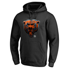 Chicago Bears  Personalized Midnight Mascot Pullover Hoodie