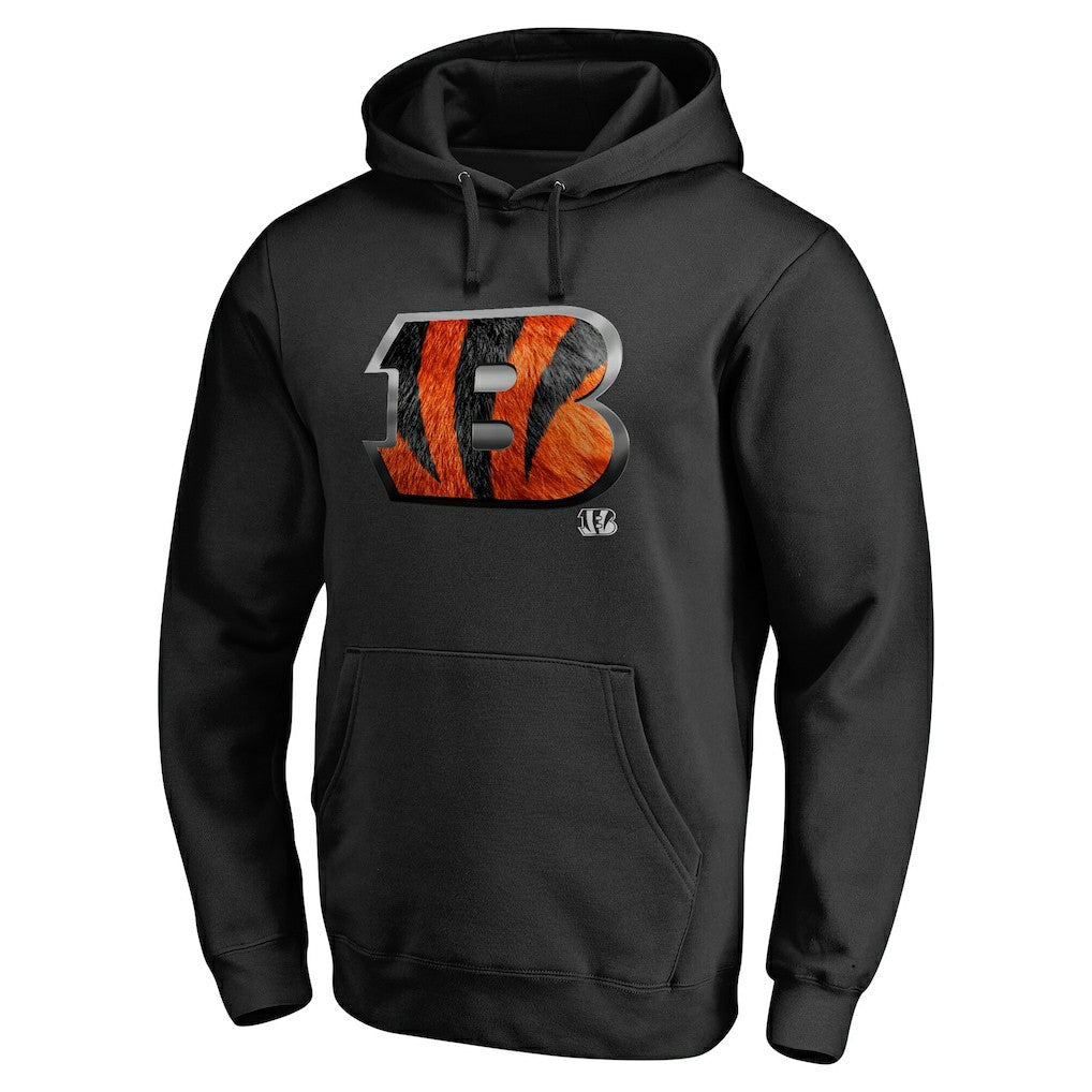 Cincinnati Bengals  Personalized Midnight Mascot Pullover Hoodie