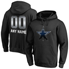 Dallas Cowboys  Personalized Midnight Mascot Pullover Hoodie