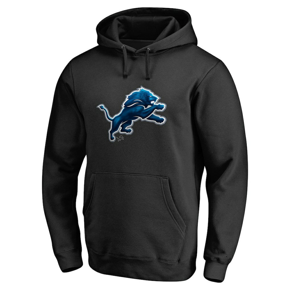 Detroit Lions  Personalized Midnight Mascot Pullover Hoodie