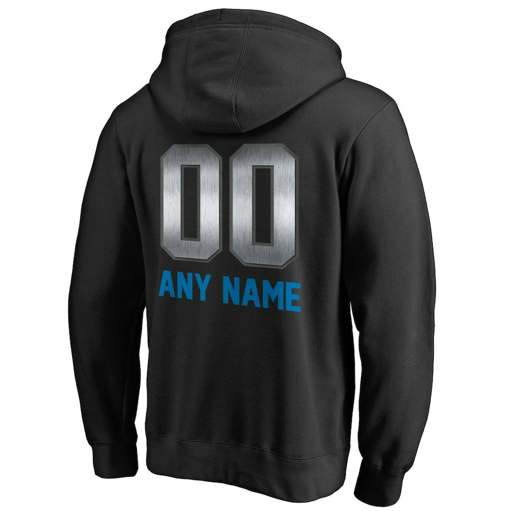 Detroit Lions  Personalized Midnight Mascot Pullover Hoodie