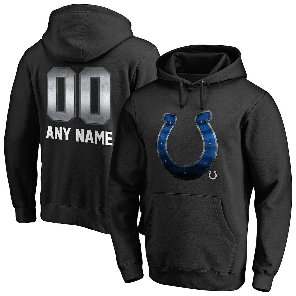 Indianapolis Colts  Personalized Midnight Mascot Pullover Hoodie
