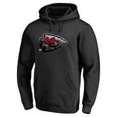Kansas City Chiefs  Personalized Midnight Mascot Pullover Hoodie