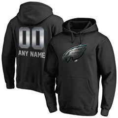 Philadelphia Eagles  Personalized Midnight Mascot Pullover Hoodie