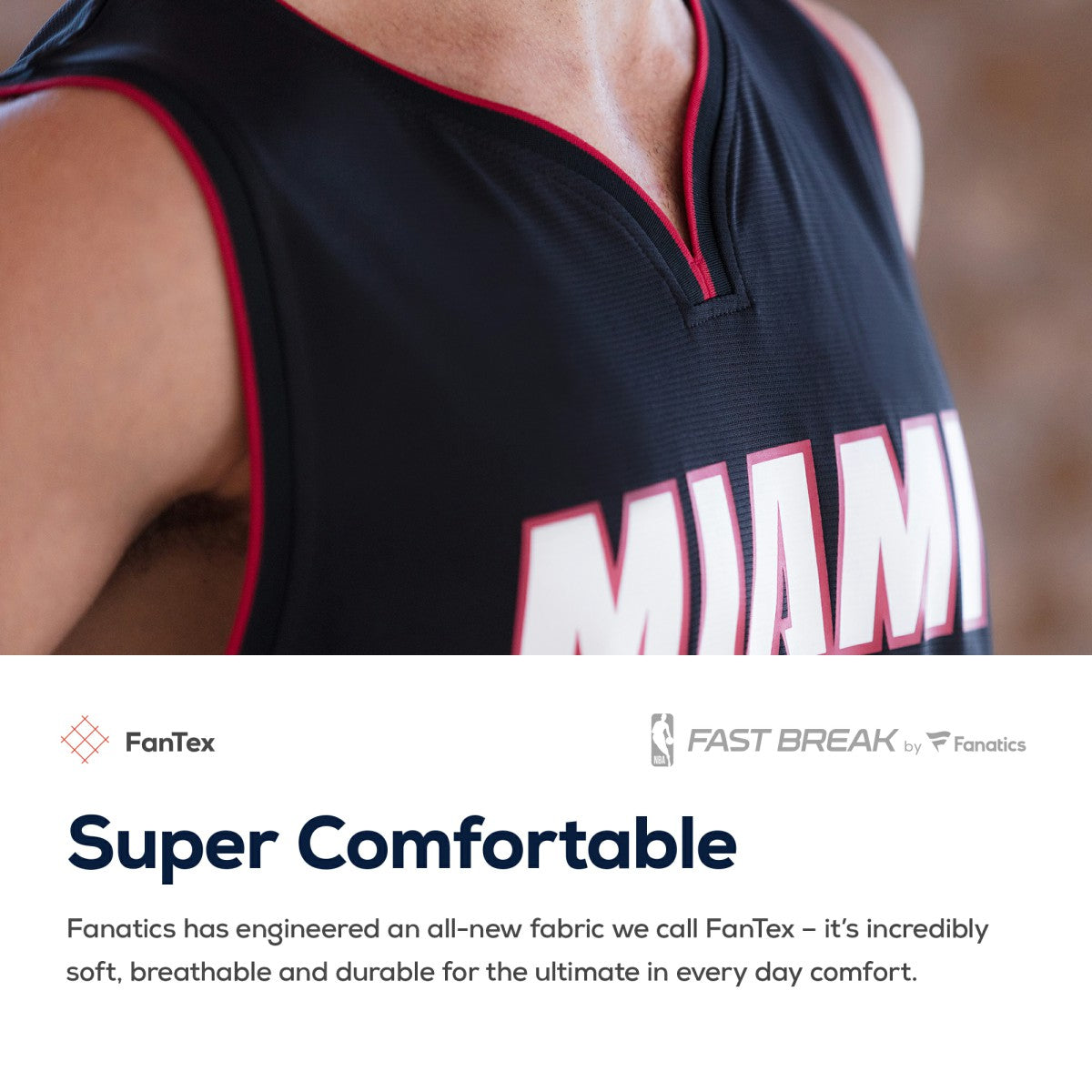 Miami Heat Youth Fast Break Custom Replica Jersey Black Discount