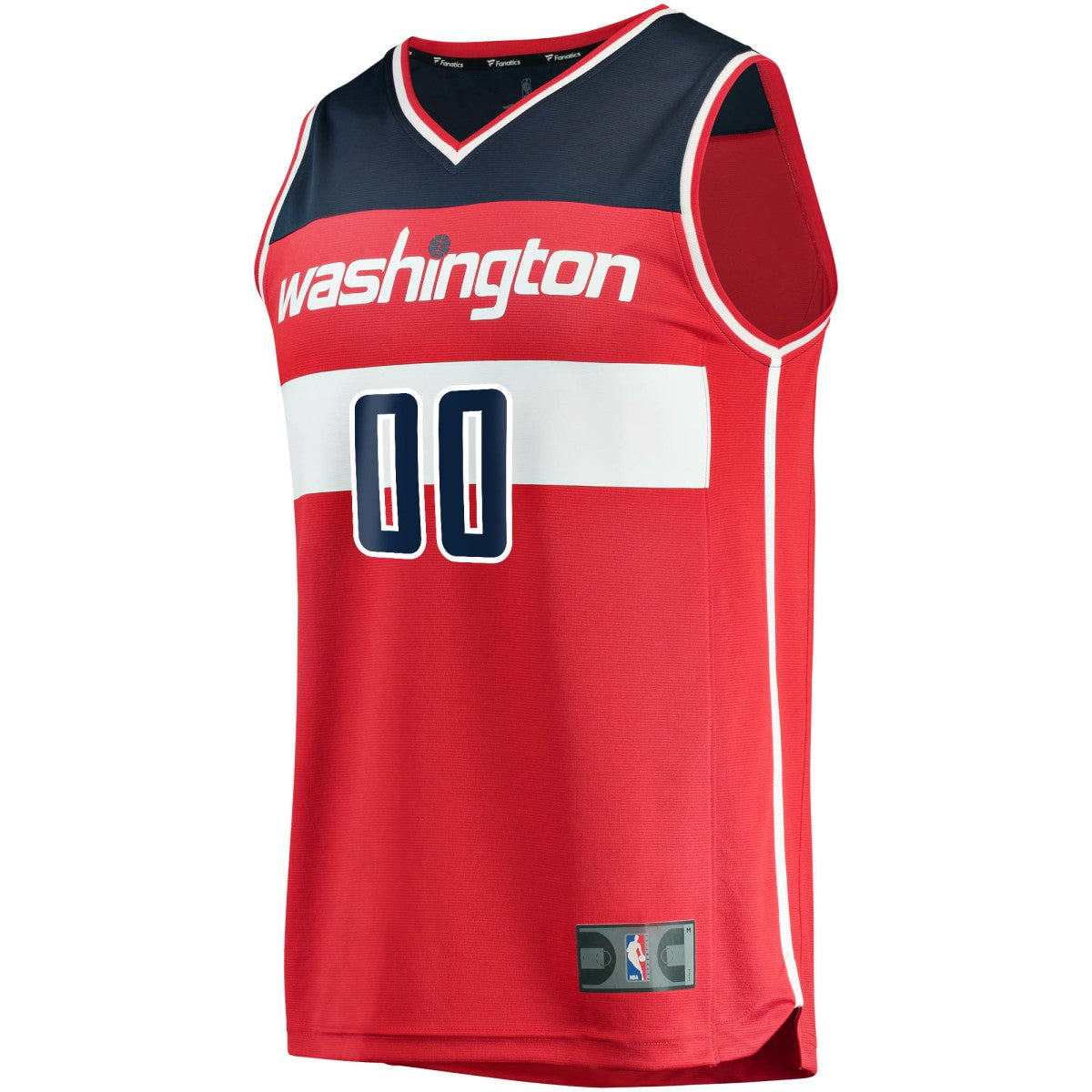 Washington Wizards Youth Fast Break Custom Replica Jersey Red On Sale