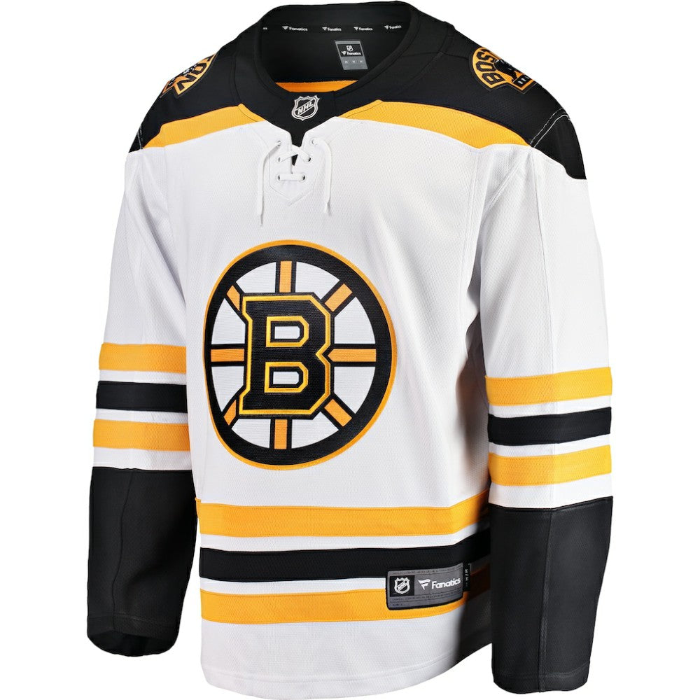 Boston Bruins Fanatics Youth Away Breakaway Jersey Online