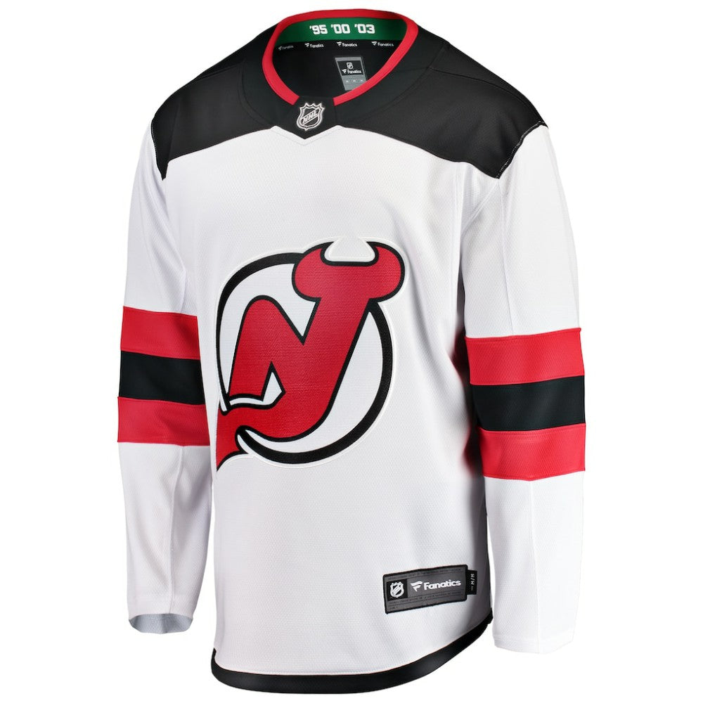 New Jersey Devils Fanatics Youth Away Breakaway Jersey For Sale
