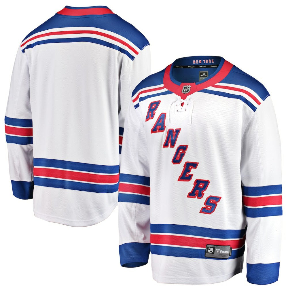 New York Rangers Fanatics Youth Away Breakaway Jersey Sale