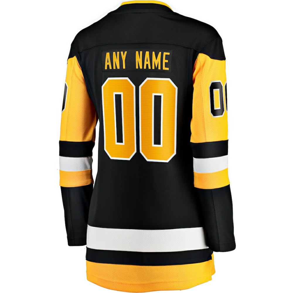 Pittsburgh Penguins Fanatics Women's Home Breakaway Custom Jersey Discount