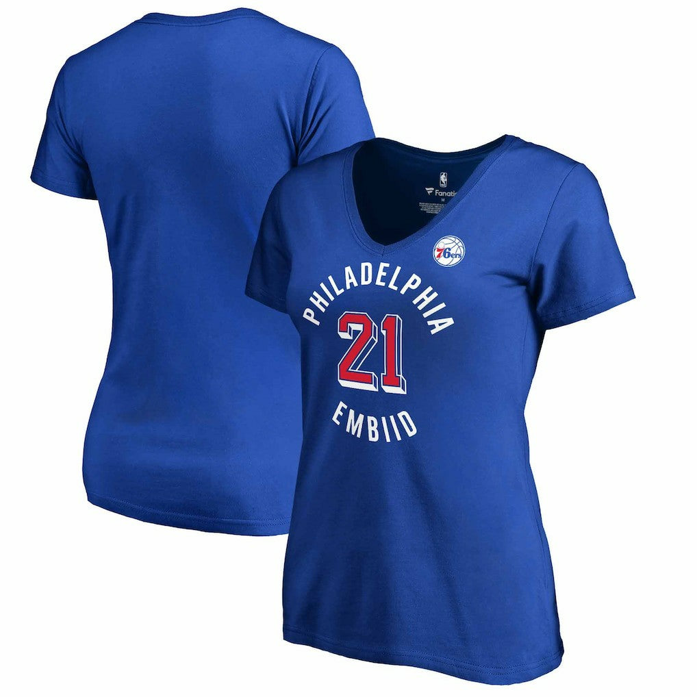 Joel Embiid Philadelphia 76ers Women's Plus Size Notable T-Shirt For Sale