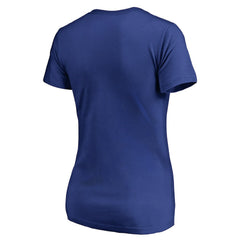 Buffalo Bills  Women's Vintage Team Lockup V-Neck T-Shirt