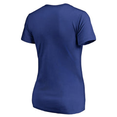 Chicago Cubs Women's Static Logo V-Neck T-Shirt | MLB New