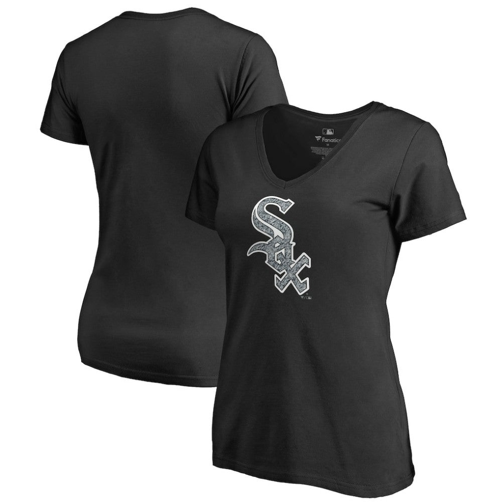 Chicago White Sox Women's Static Logo V-Neck T-Shirt | MLB Outlet