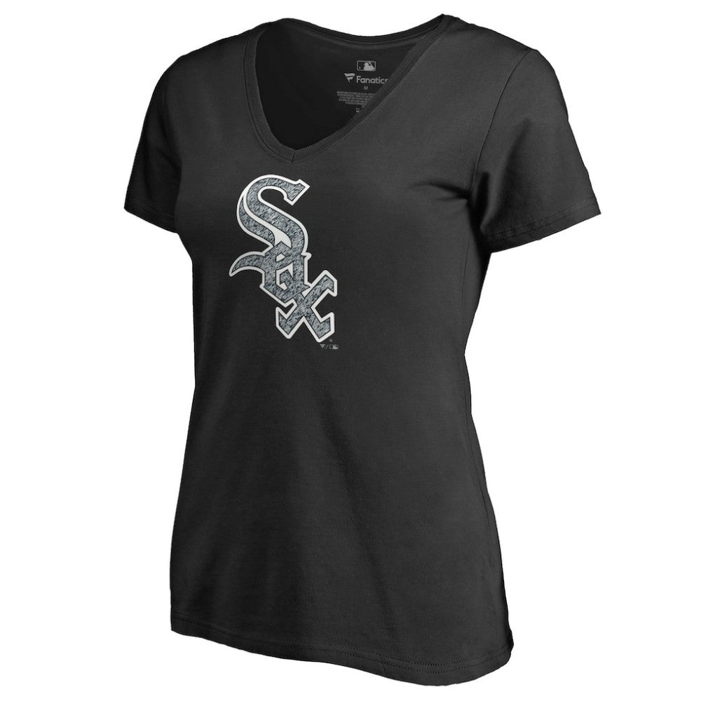 Chicago White Sox Women's Static Logo V-Neck T-Shirt | MLB Outlet