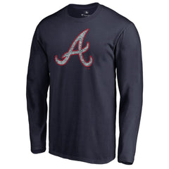 Atlanta Braves Static Logo Long Sleeve T-Shirt | MLB On Sale