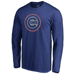 Chicago Cubs Static Logo Long Sleeve T-Shirt | MLB On Sale