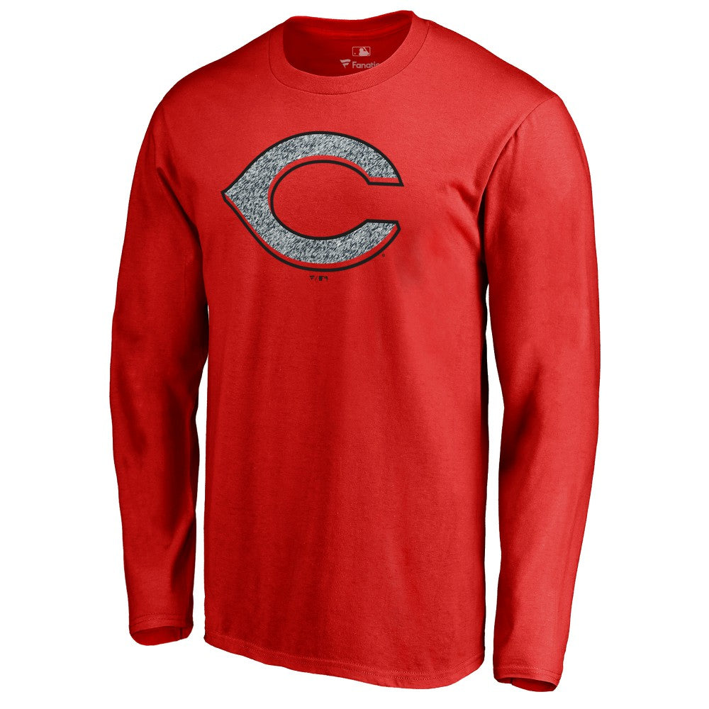 Cincinnati Reds Static Logo Long Sleeve T-Shirt | MLB On Sale