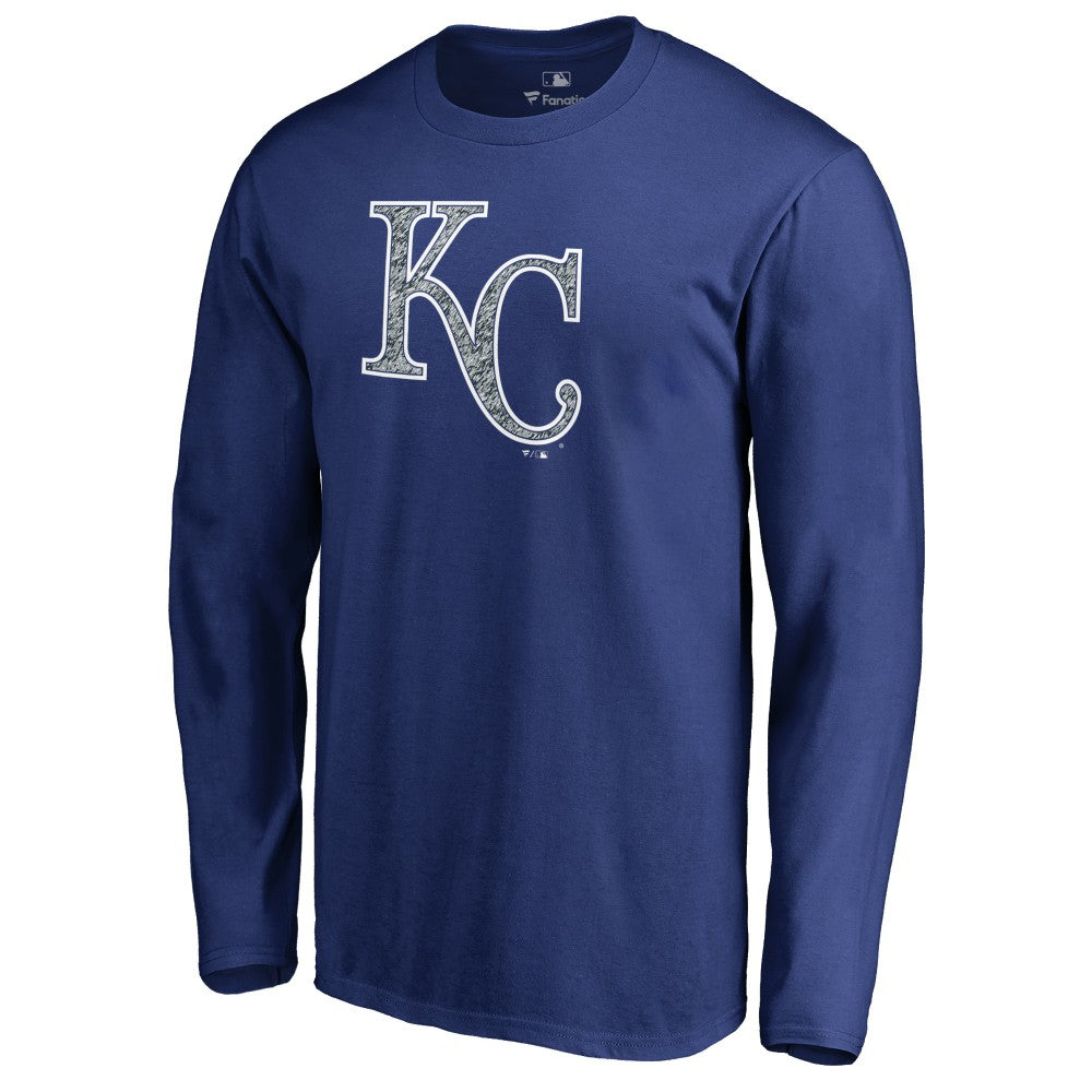 Kansas City Royals Static Logo Long Sleeve T-Shirt | MLB US
