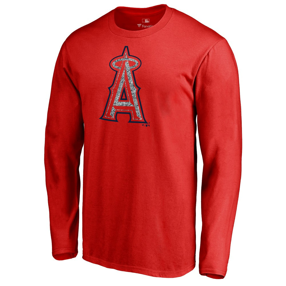 Los Angeles Angels Static Logo Long Sleeve T-Shirt | MLB Discount