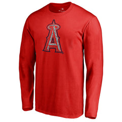Los Angeles Angels Static Logo Long Sleeve T-Shirt | MLB Discount