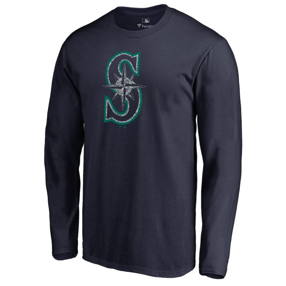 Seattle Mariners Static Logo Long Sleeve T-Shirt | MLB Shop