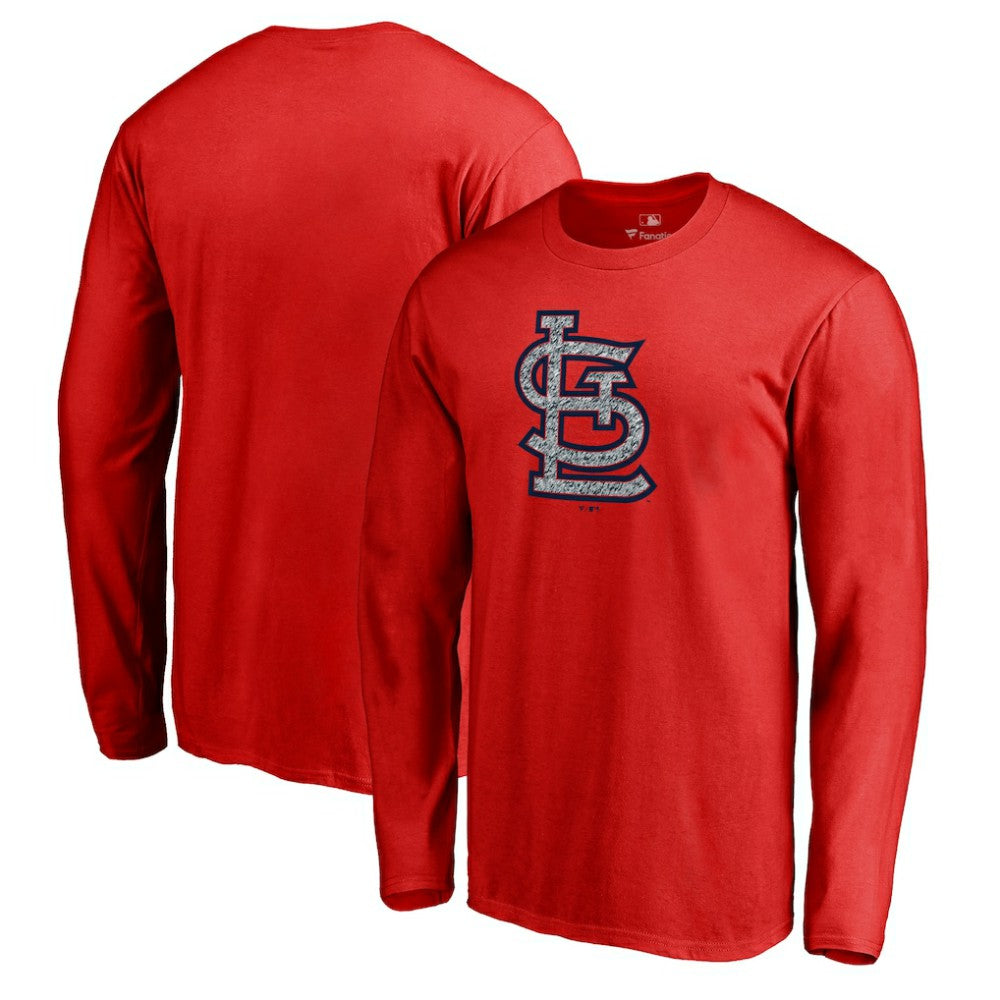 St. Louis Cardinals Static Logo Long Sleeve T-Shirt | MLB On Sale