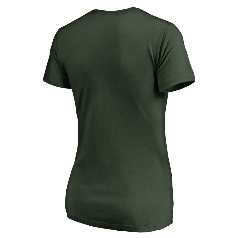 Minnesota Wild Women's Static Logo V-Neck T-Shirt For Sale
