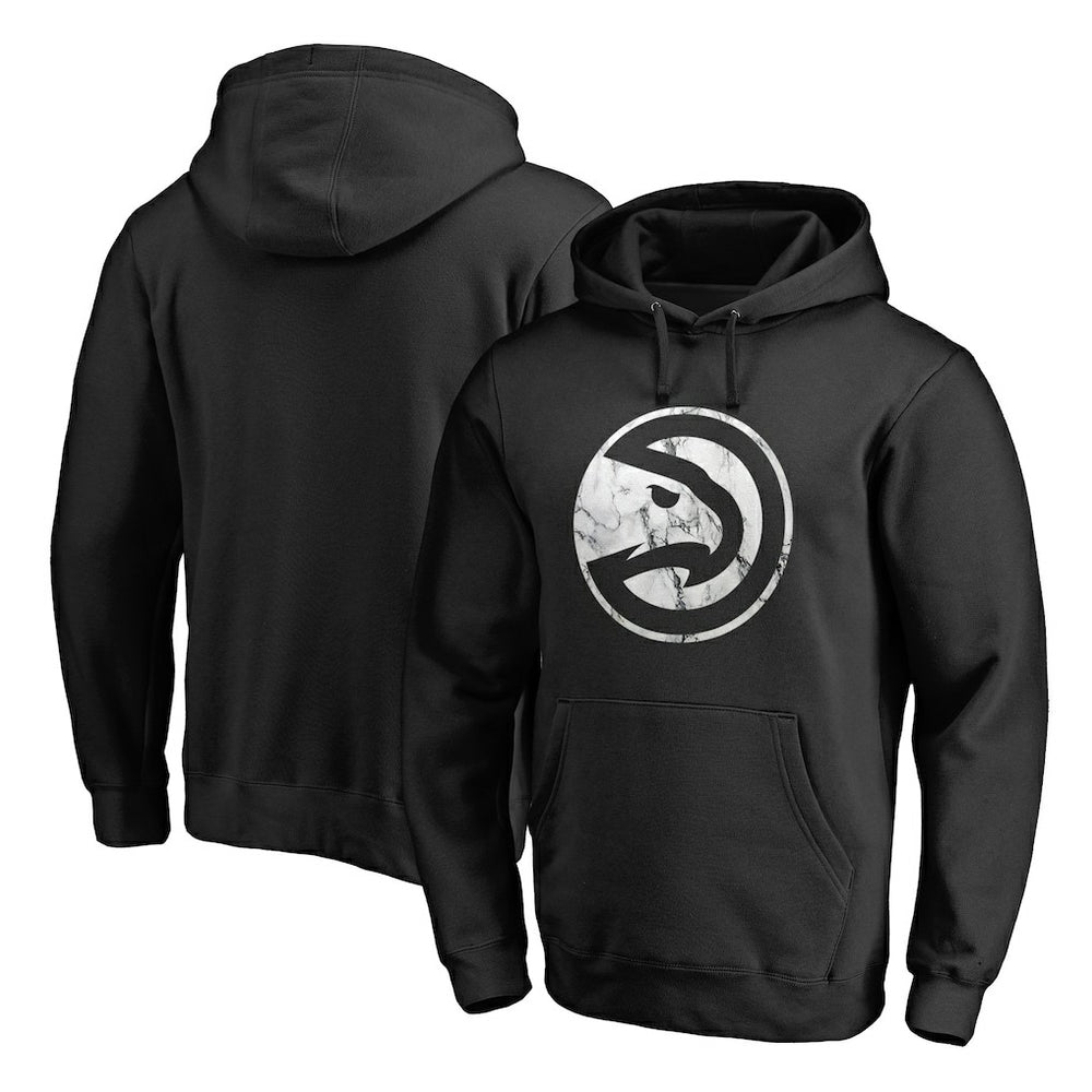 Atlanta Hawks Marble Logo Pullover Hoodie For Sale