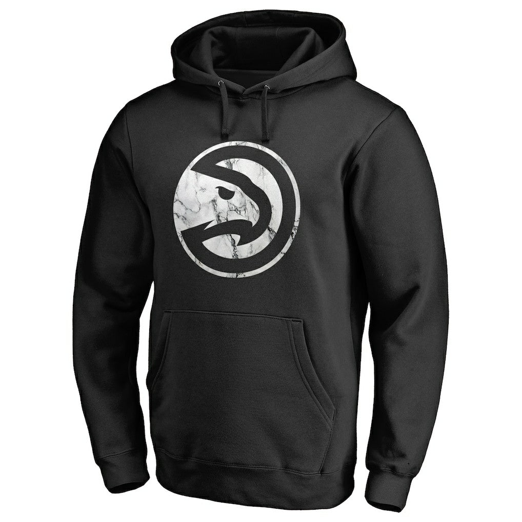 Atlanta Hawks Marble Logo Pullover Hoodie For Sale