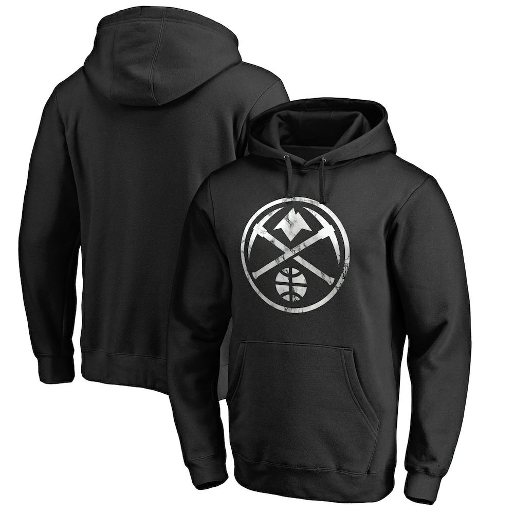 Denver Nuggets Marble Logo Pullover Hoodie sale For Sale