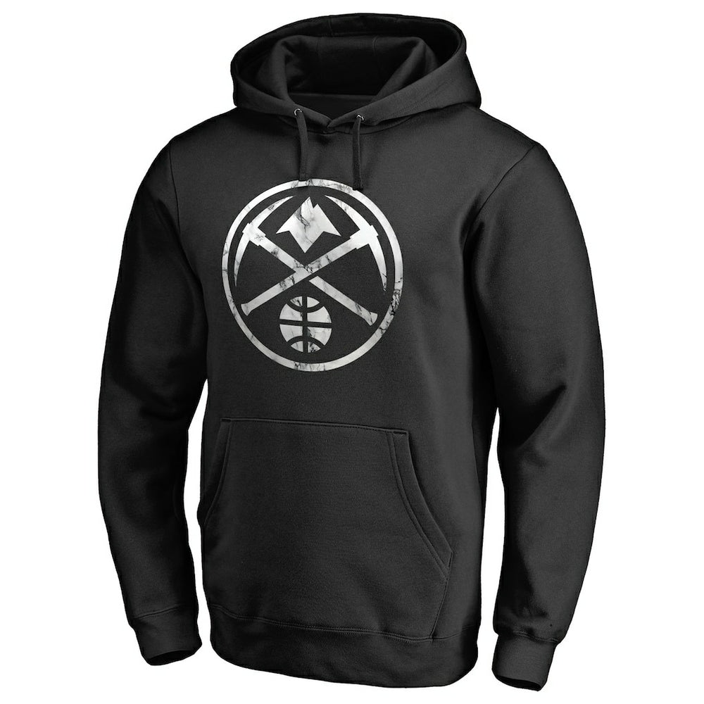 Denver Nuggets Marble Logo Pullover Hoodie sale For Sale