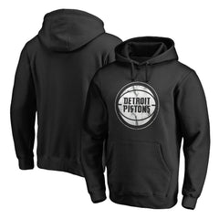 Detroit Pistons Marble Logo Pullover Hoodie New