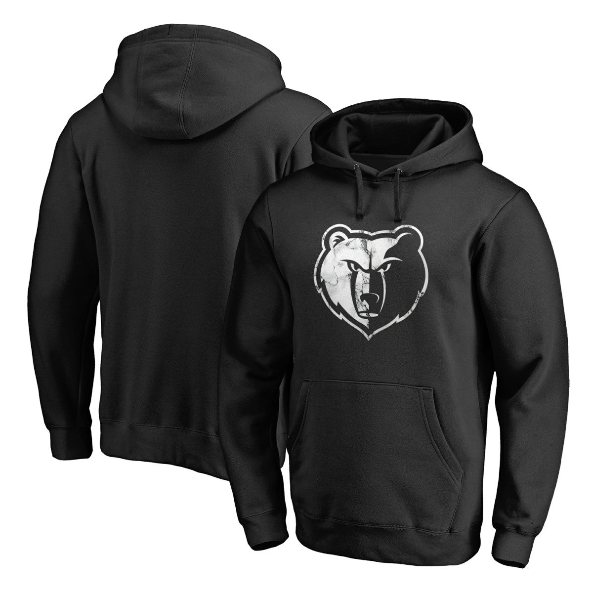 Memphis Grizzlies Marble Logo Pullover Hoodie Online