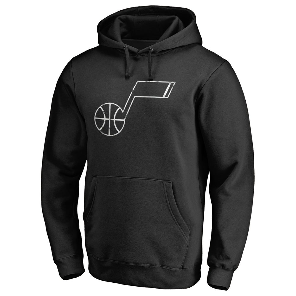 Utah Jazz Marble Logo Pullover Hoodie For Sale