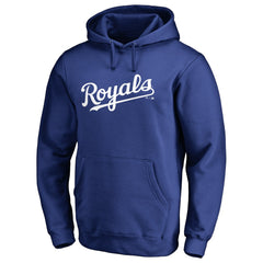 Kansas City Royals Official Wordmark Fitted Pullover Hoodie | MLB Sale