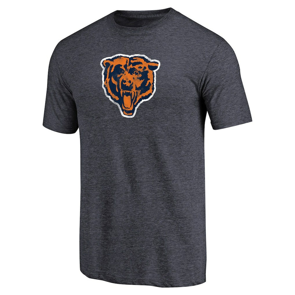 Chicago Bears  Throwback Logo Tri-Blend T-Shirt