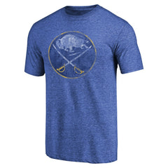 Buffalo Sabres Throwback Vintage Logo Tri-Blend T-Shirt Discount