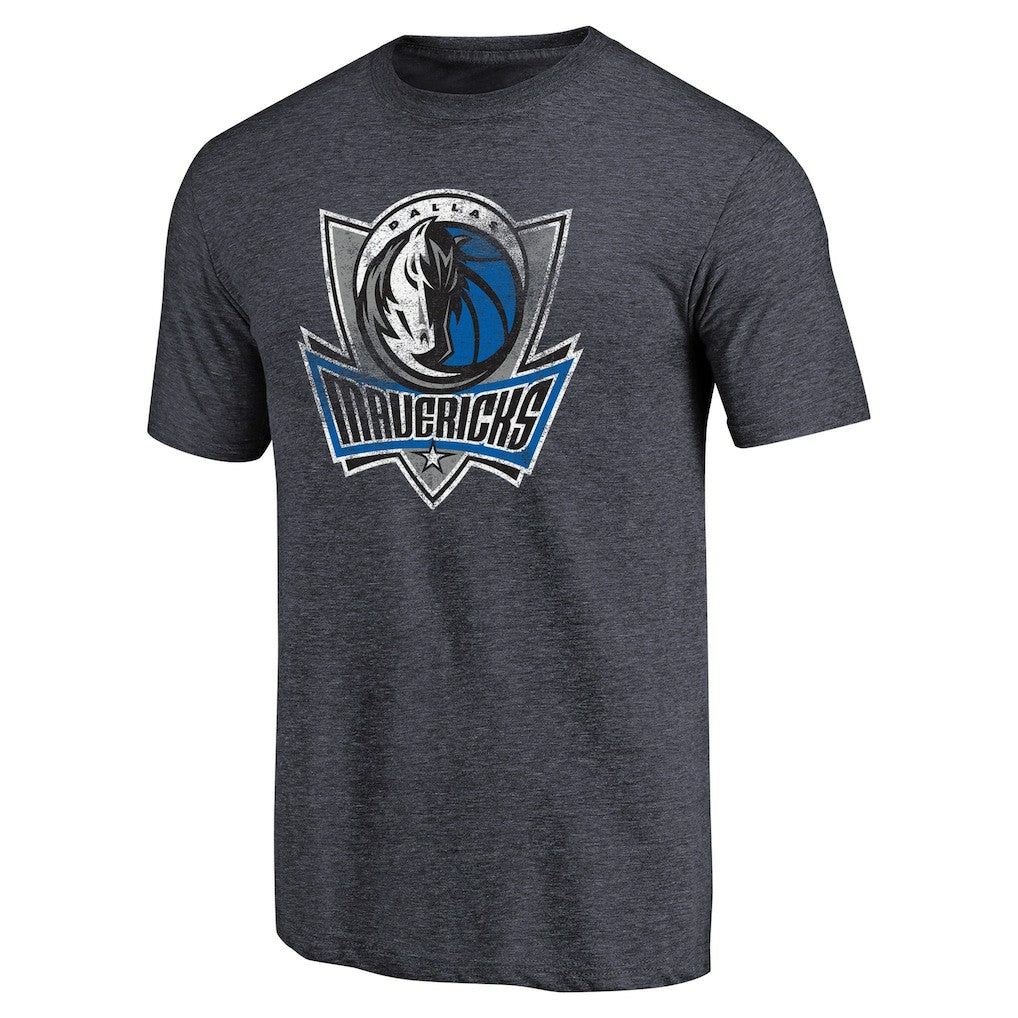 Dallas Mavericks Distressed Logo Tri-Blend T-Shirt sale Discount