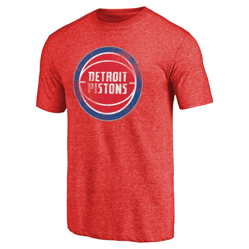 Detroit Pistons Distressed Logo Tri-Blend T-Shirt sale For Sale