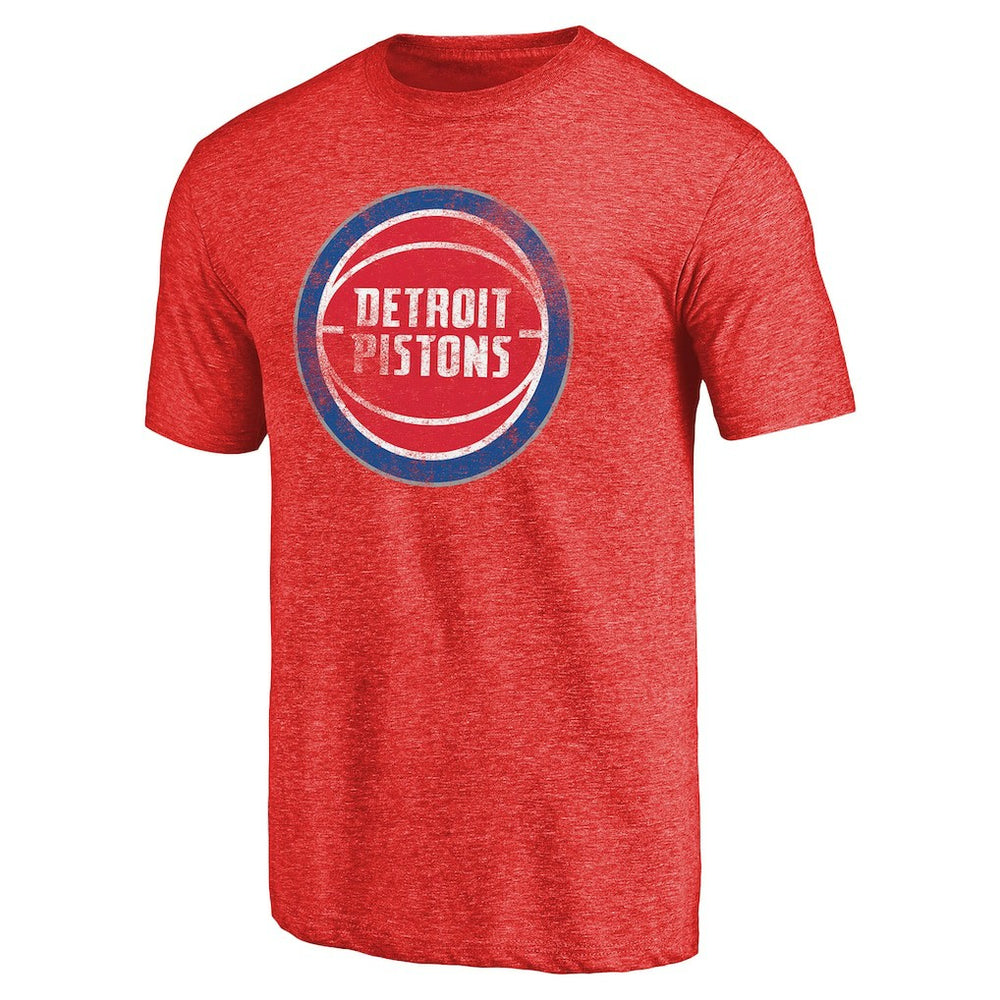 Detroit Pistons Distressed Logo Tri-Blend T-Shirt sale For Sale