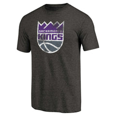 Sacramento Kings Distressed Logo Tri-Blend T-Shirt Online