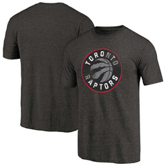 Toronto Raptors Distressed Logo Tri-Blend T-Shirt Outlet