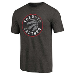 Toronto Raptors Distressed Logo Tri-Blend T-Shirt Outlet