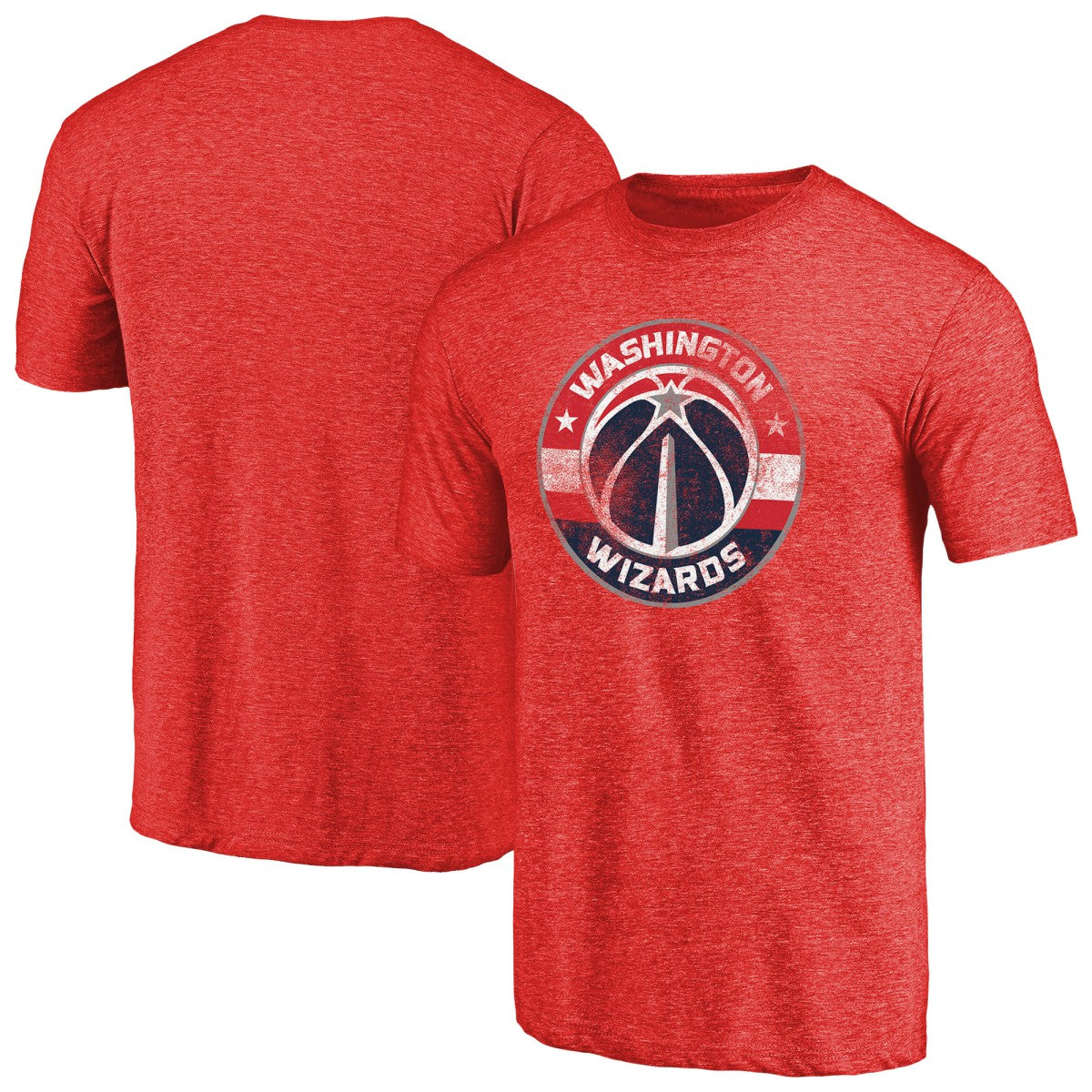 Washington Wizards Distressed Logo Tri-Blend T-Shirt Online