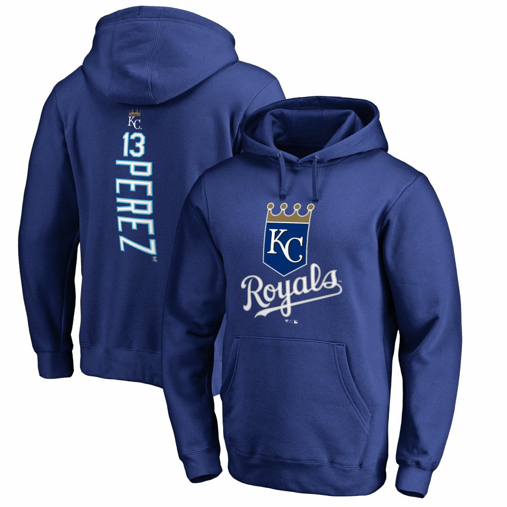 Salvador Perez Kansas City Royals Backer Pullover Hoodie | MLB Shop