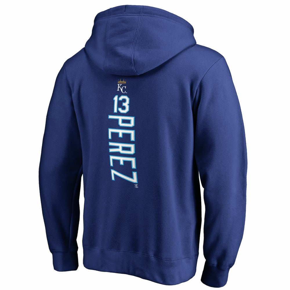 Salvador Perez Kansas City Royals Backer Pullover Hoodie | MLB Shop