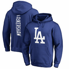 Clayton Kershaw Los Angeles Dodgers Backer Pullover Hoodie | MLB Sale
